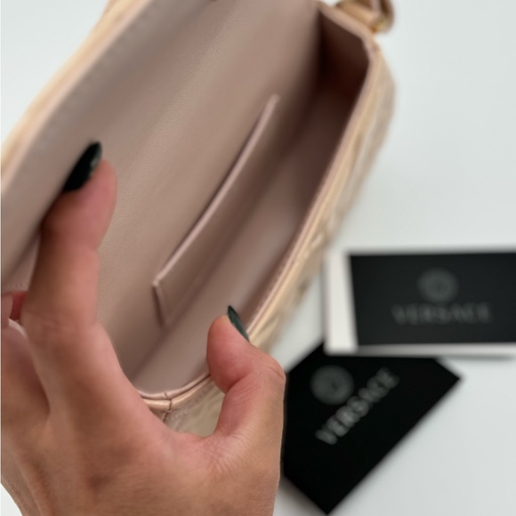 Versace Mini Greca Goddess Quilted Leather Shoulder Bag - Picture 6 of 16